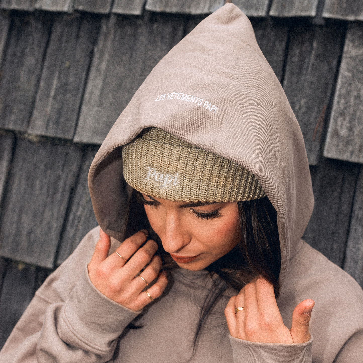 Fall '23 Hoodie — Desert Sand