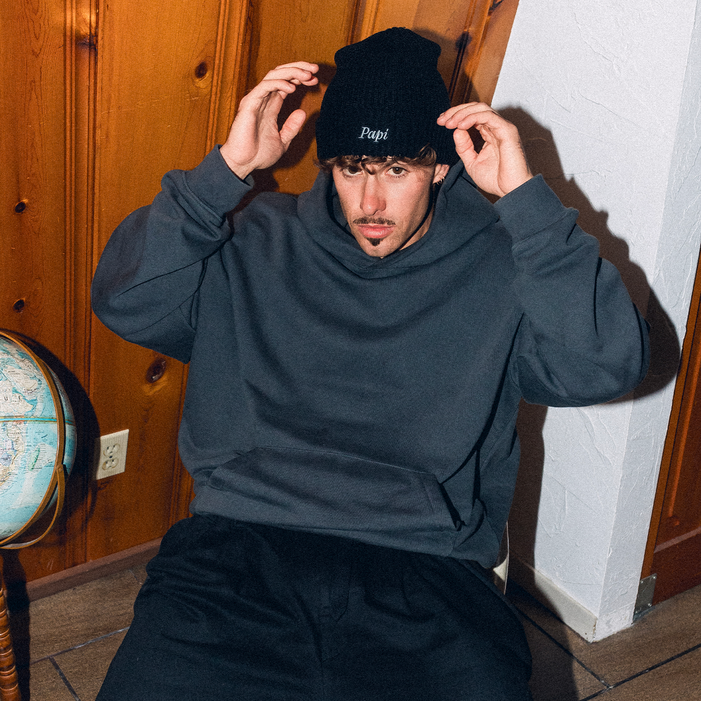 Fall '23 Hoodie — Light Black