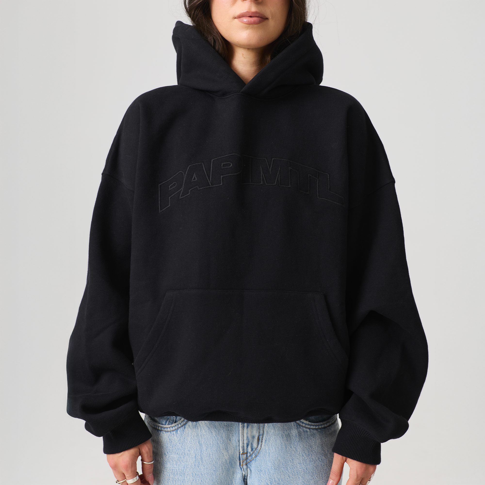 Black Statement Hoodie