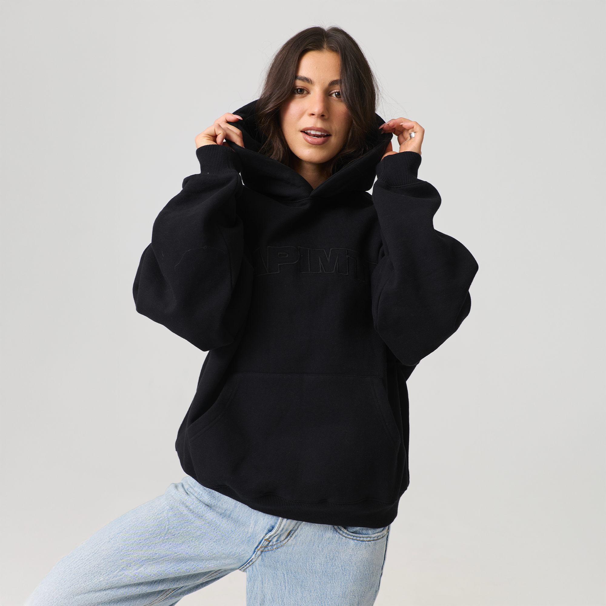 Black Statement Hoodie