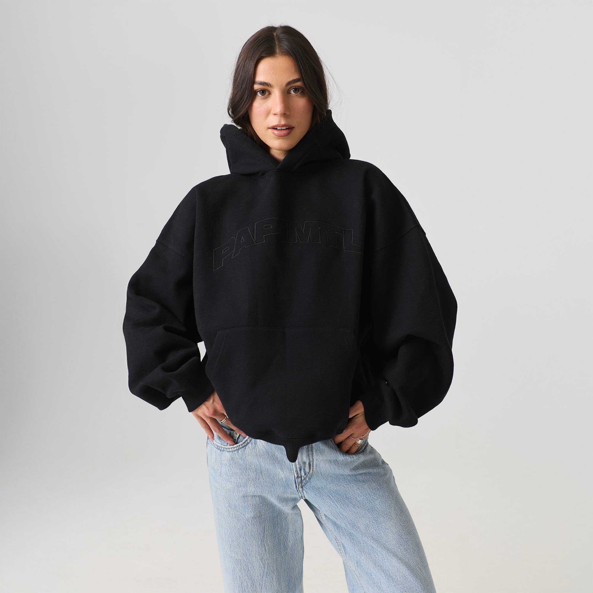 Black Statement Hoodie