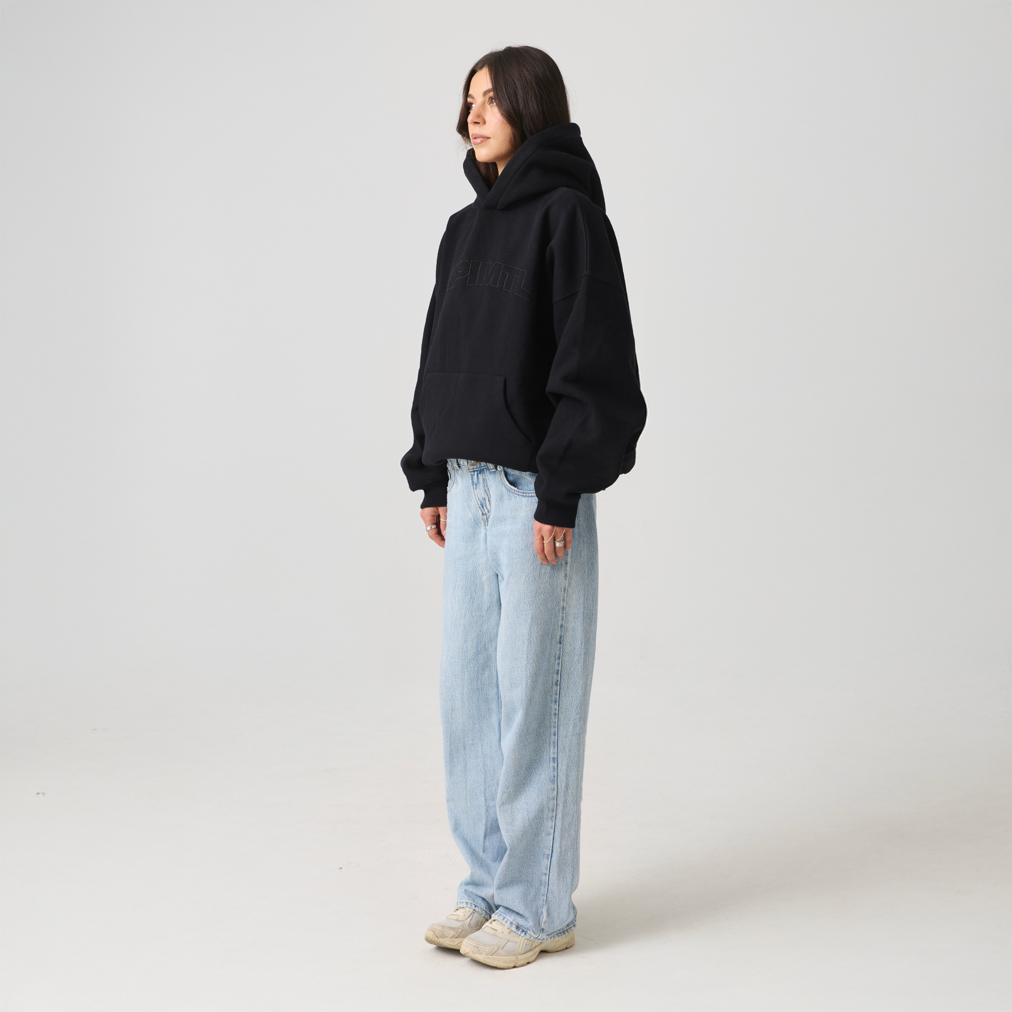 Black Statement Hoodie