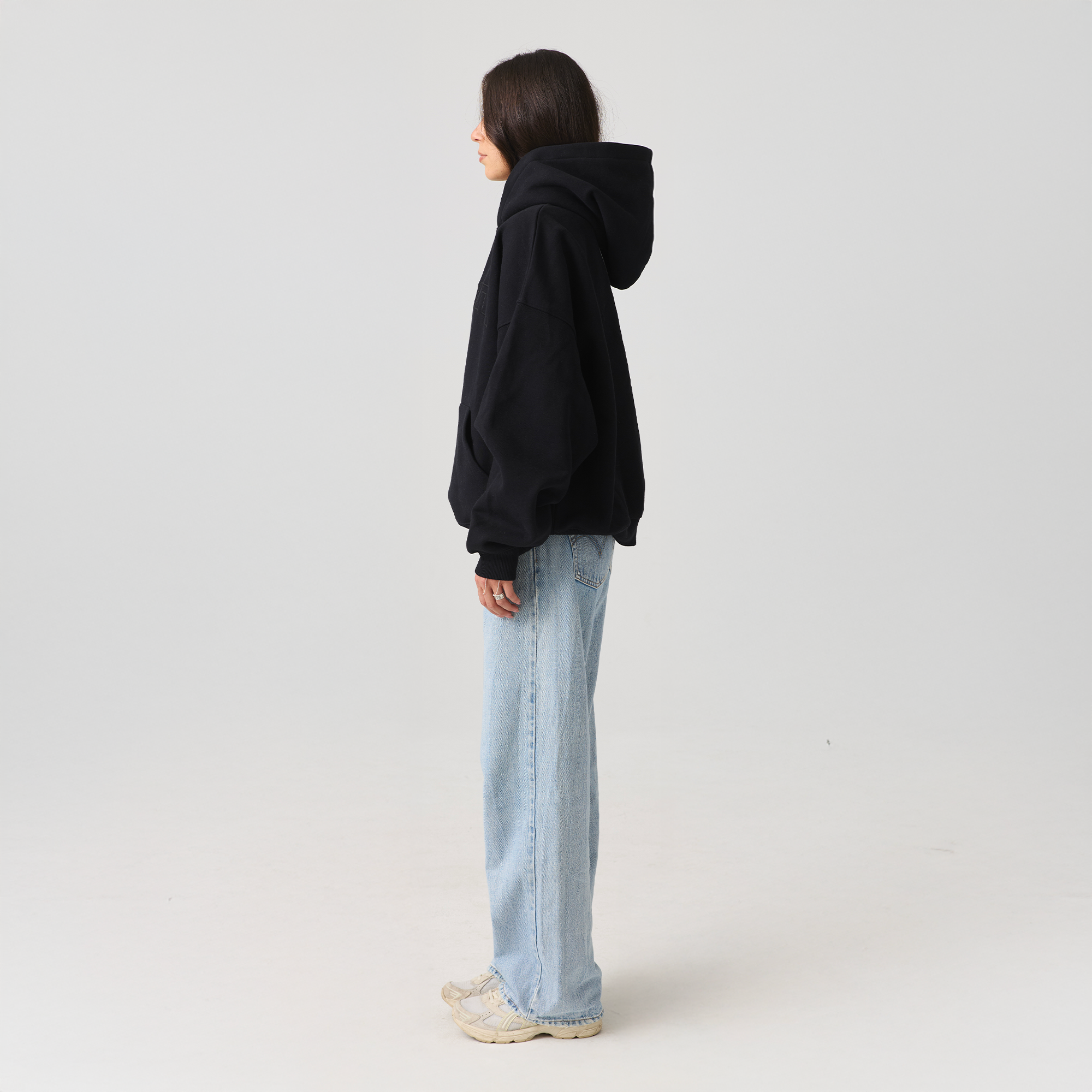 Black Statement Hoodie