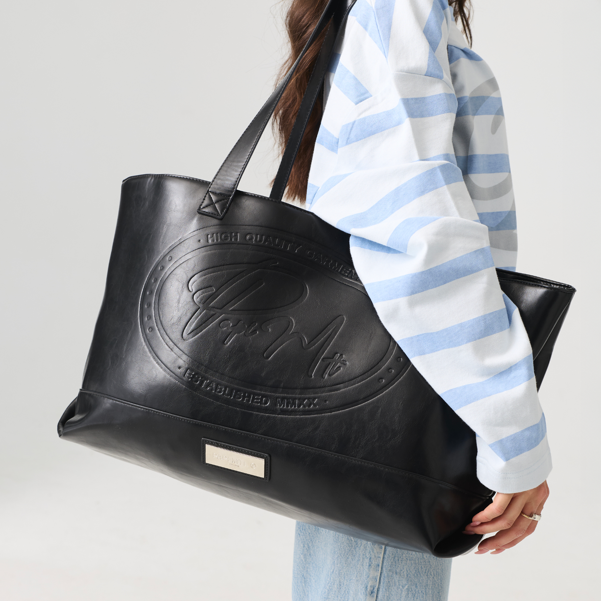 Leather Carry All Tote