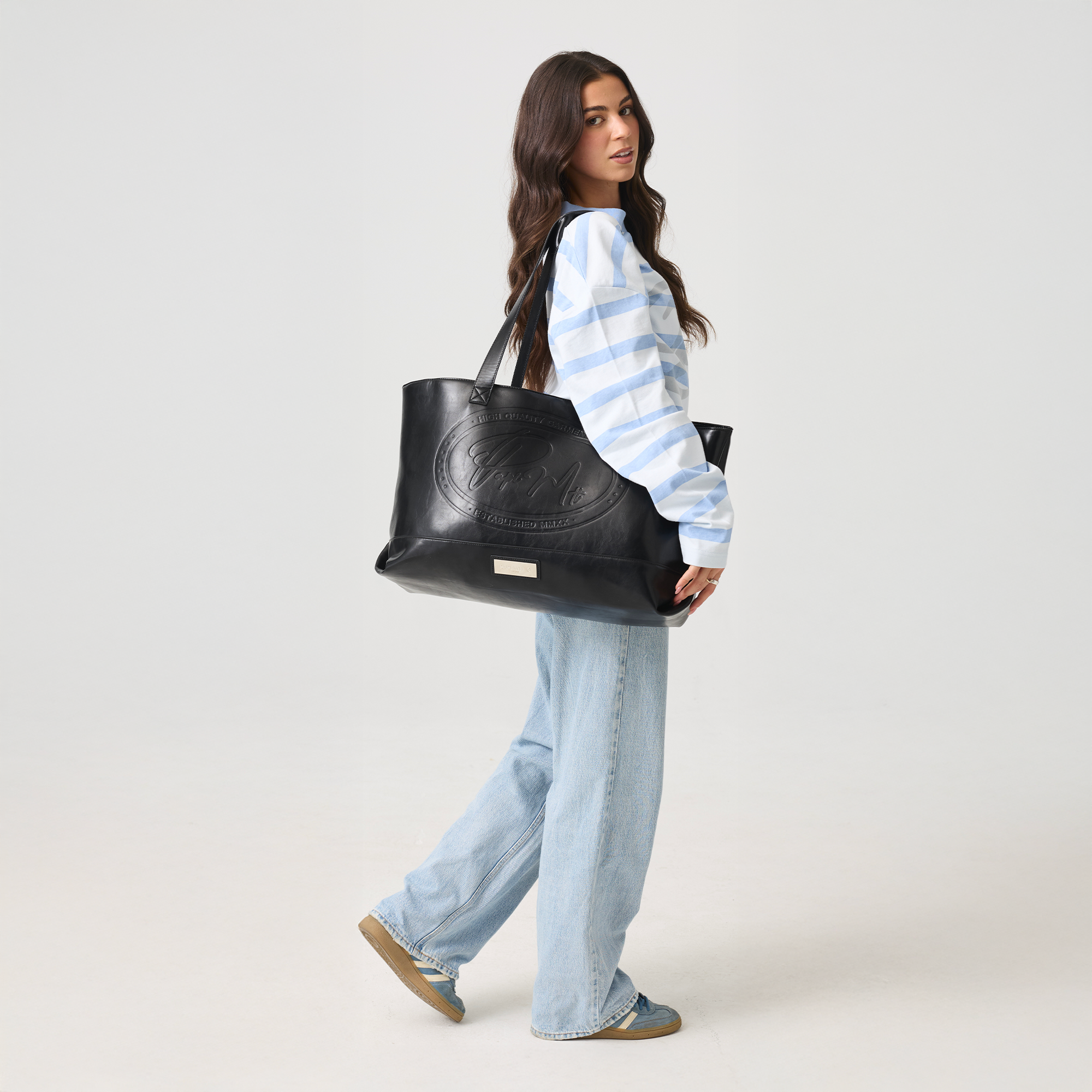Leather Carry All Tote