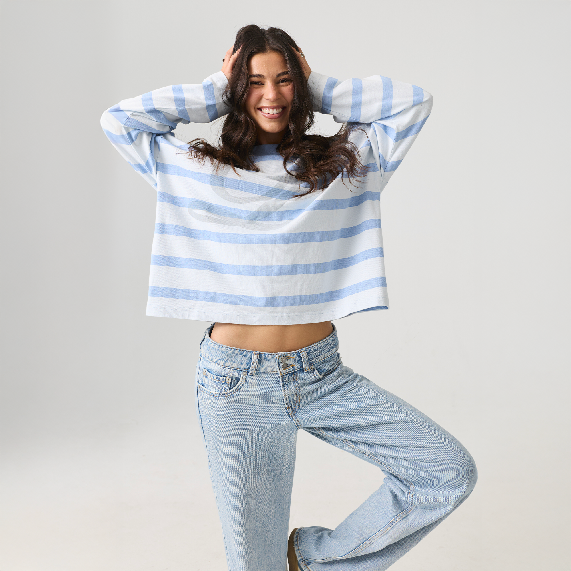 Striped Blue Long Sleeve