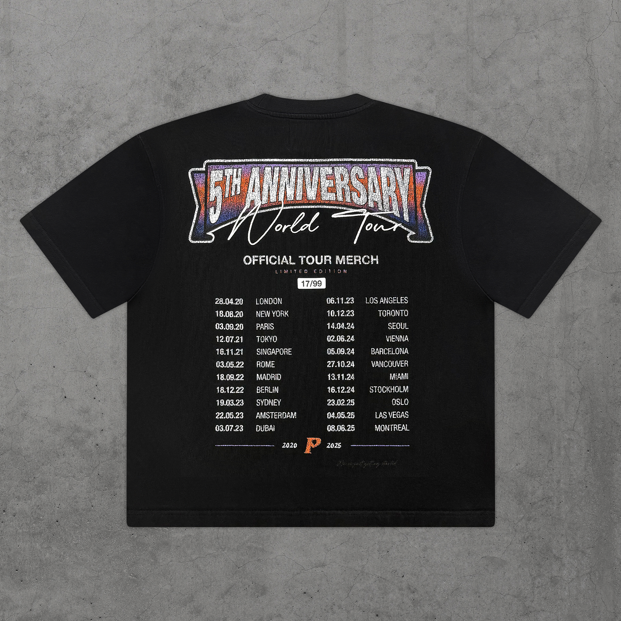 LIMITED 5TH ANNIVERSARY LUXURY TEE