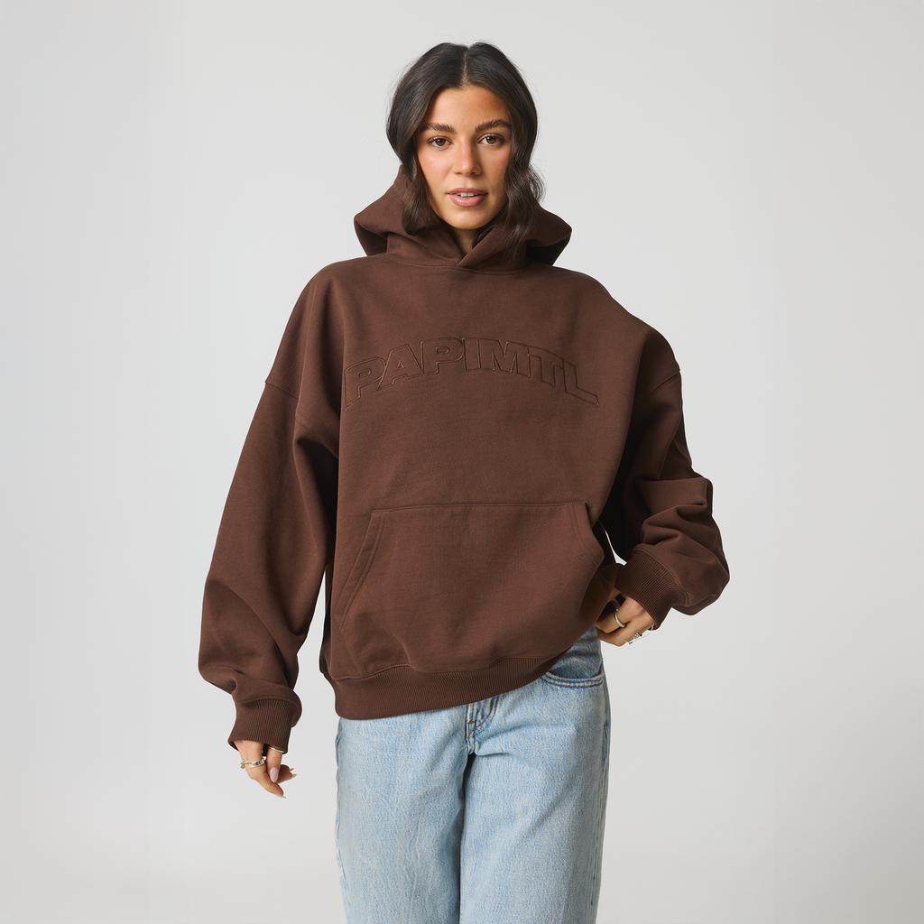 Espresso Statement Hoodie