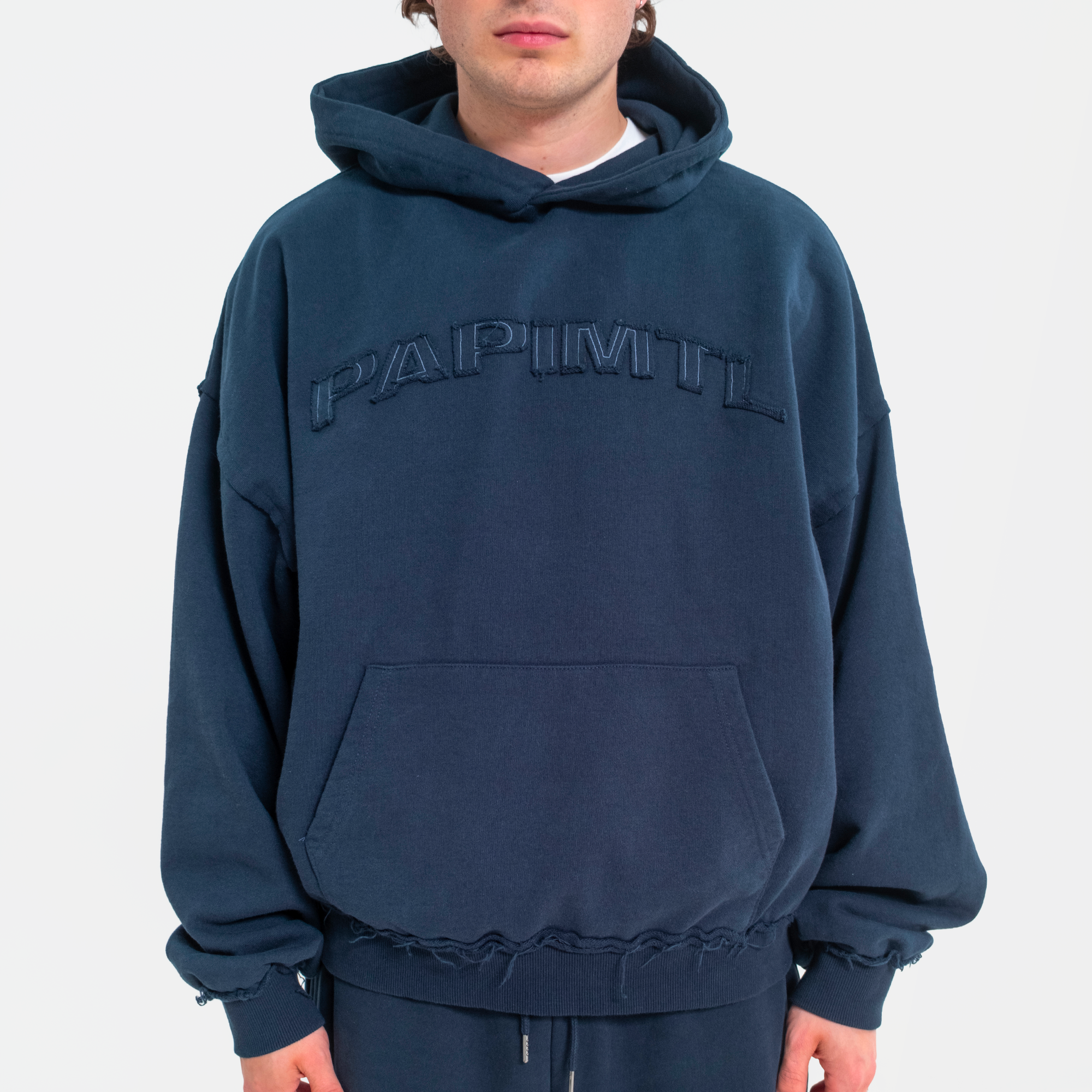 Navy Rugged Hoodie