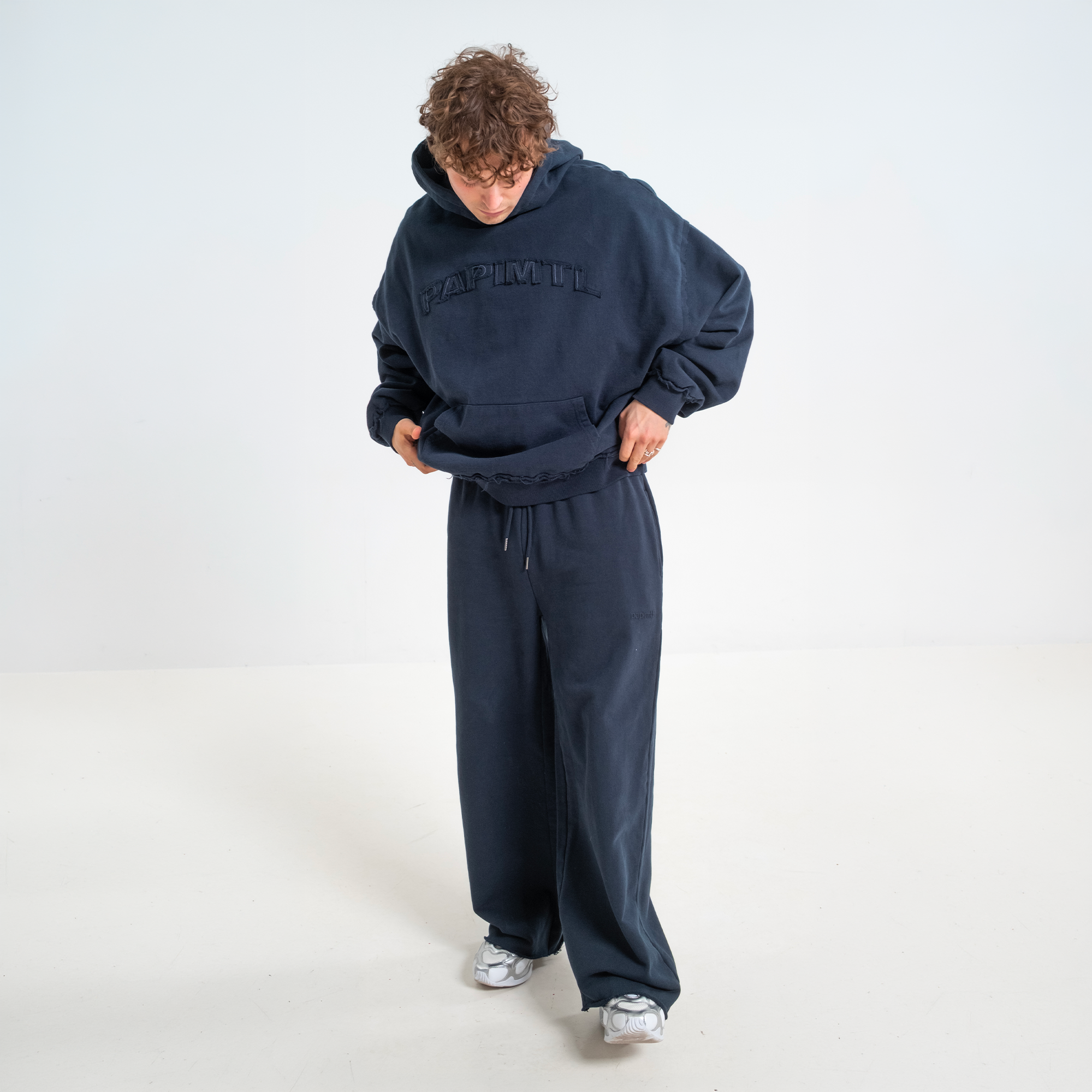 Navy Rugged Hoodie