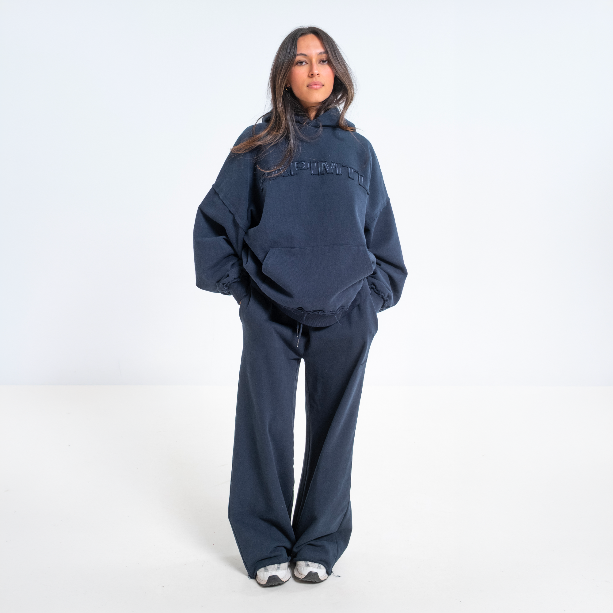 Navy Rugged Hoodie