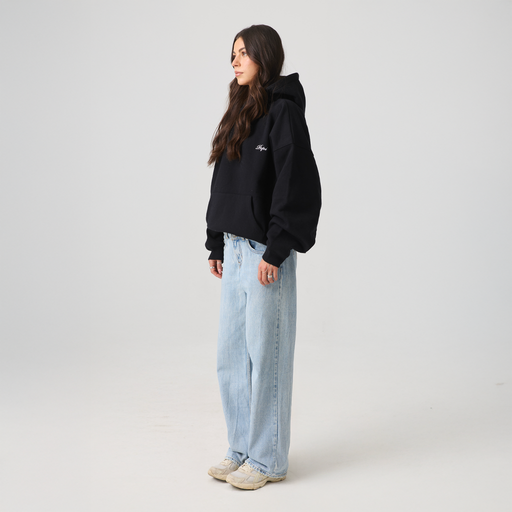 Black Signature Hoodie