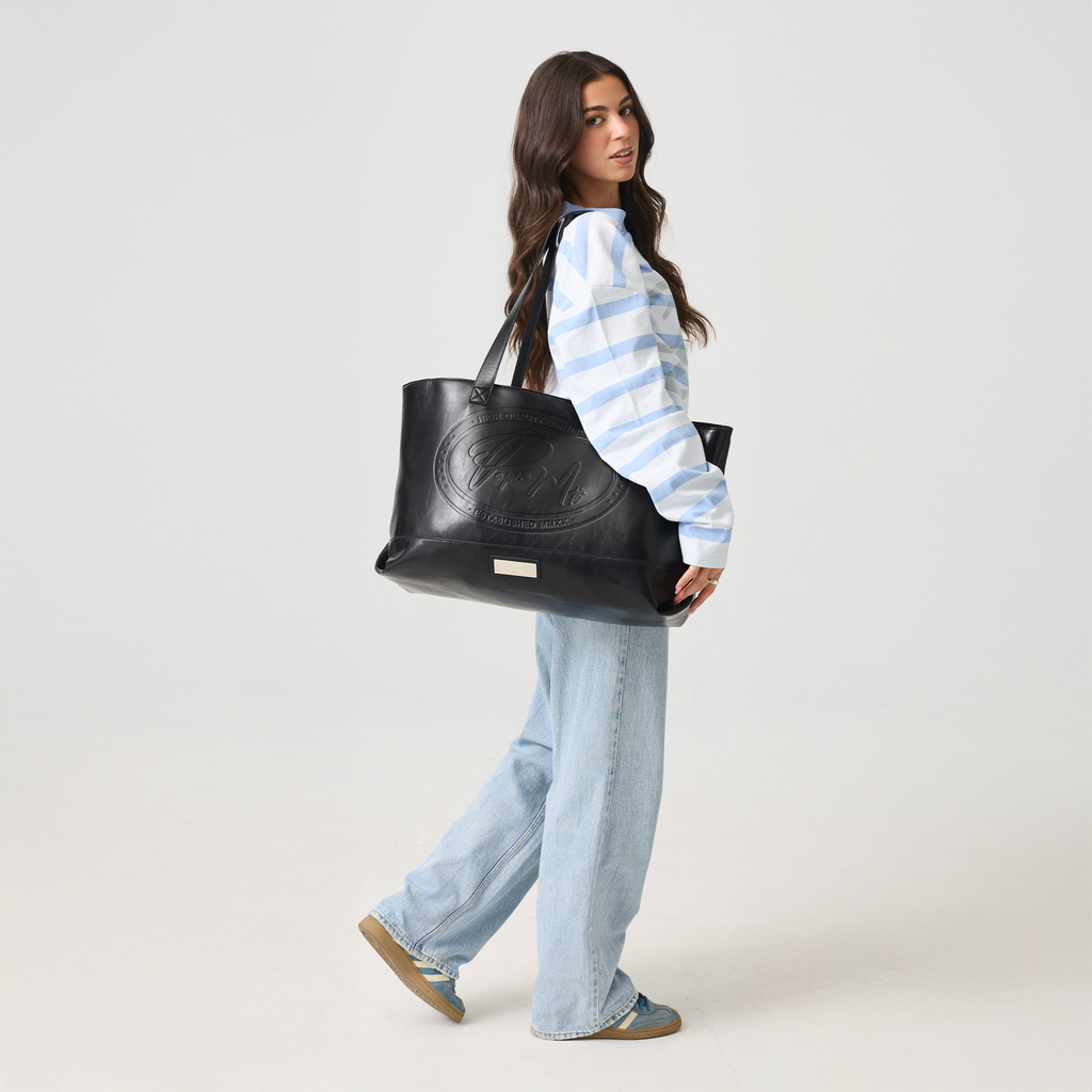 Leather Carry All Tote