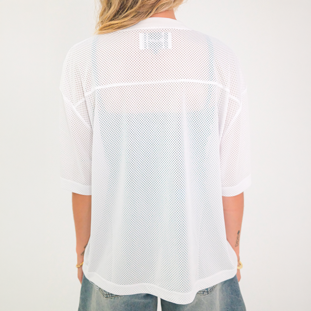 Paper Boxy Mesh Jersey