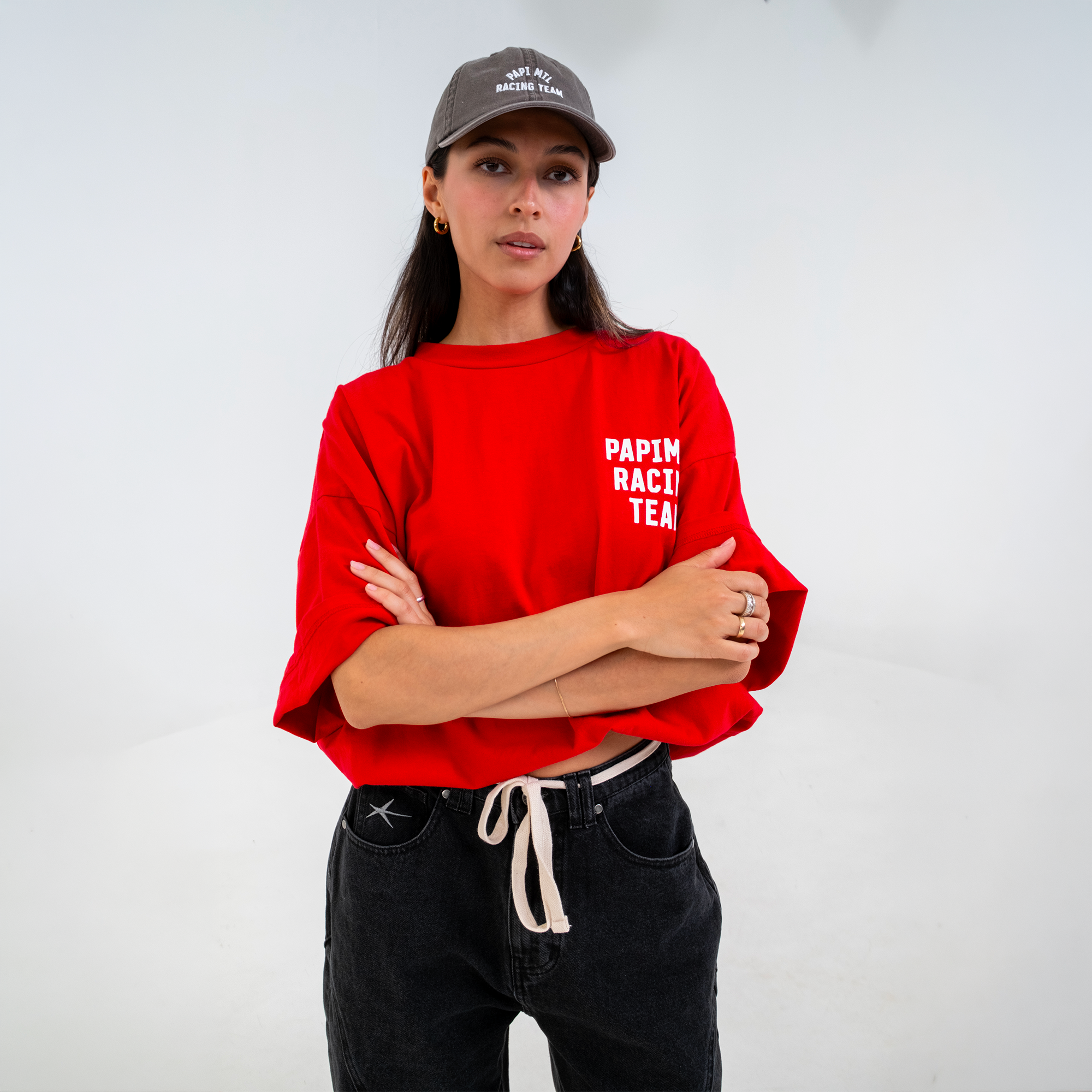 Grey Racing Team Cap