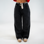 Black Panel Jeans