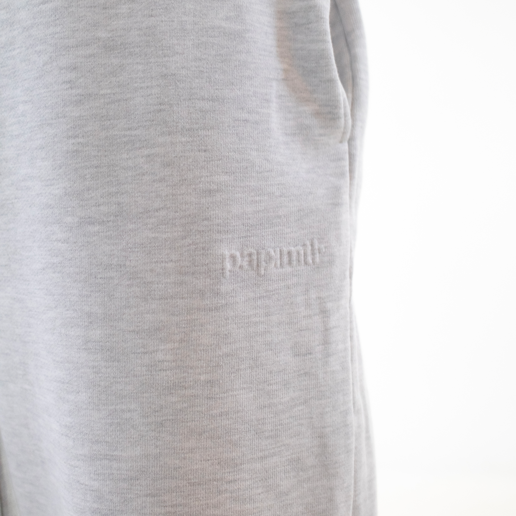Ash Frayed Sweatpants